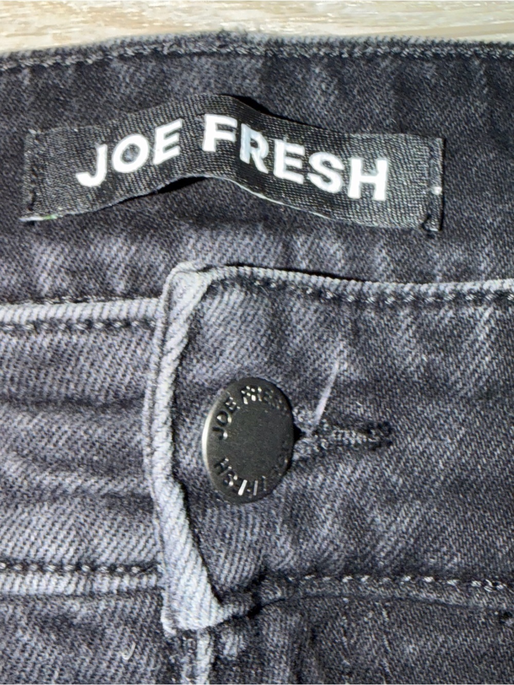 Joe Fresh High Rise Straight Jeans Size 25 - Picture 3 of 7